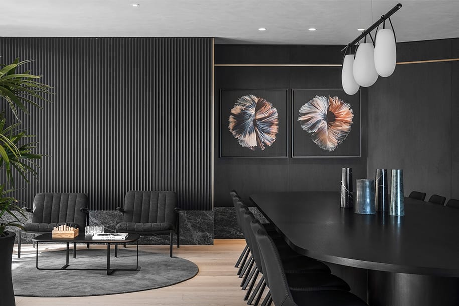 Private dining room and lounge, level 11