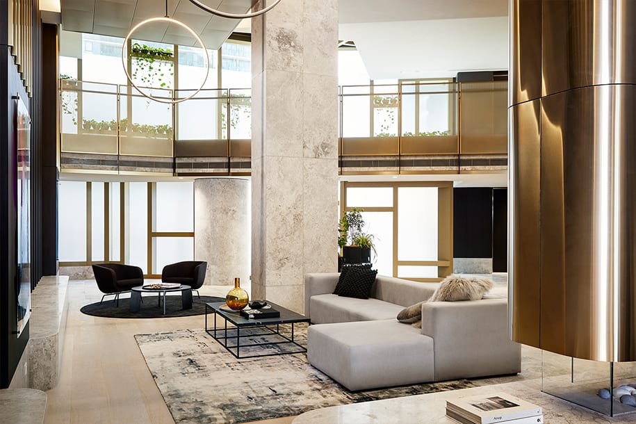 Residence lounge, level 6