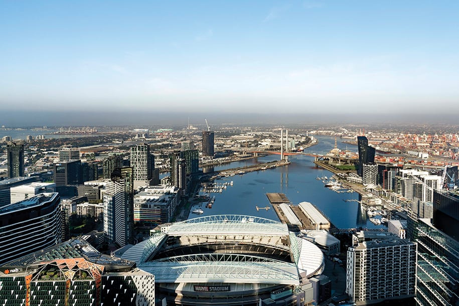 View from Tower 1, level 60